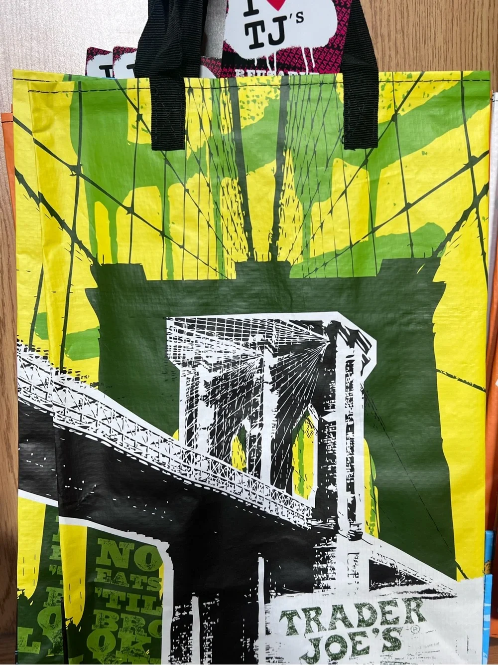 Trader Joe’s Brooklyn NYC Edition Full Size Reusable Grocery Bag